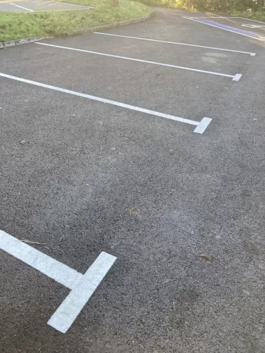 Marquage de stationnement à Saint-Orens-de-Gameville, Balma, Marquage Parking Rénovation